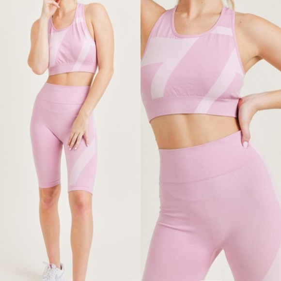 Kimberly Pants - Seamless sculpt bra w/biker shorts